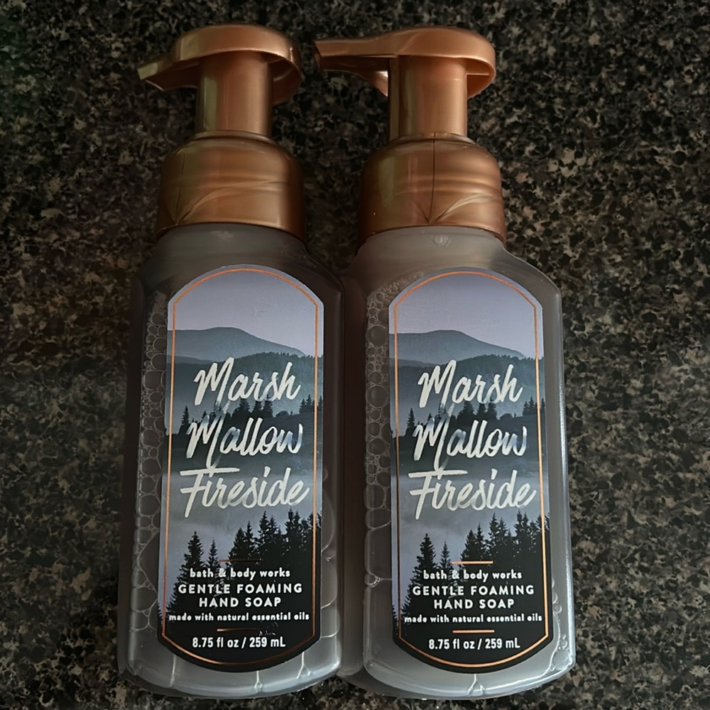 (2) Marshmallow fireside hand soaps